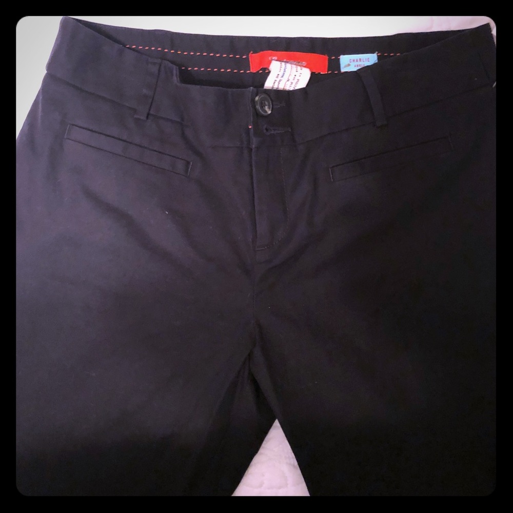 Dressy black Capri pants